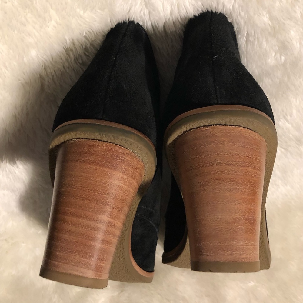 J.JILL Suede Lace Up Ankle Boots Bootie Size 9 - Picture 7 of 12